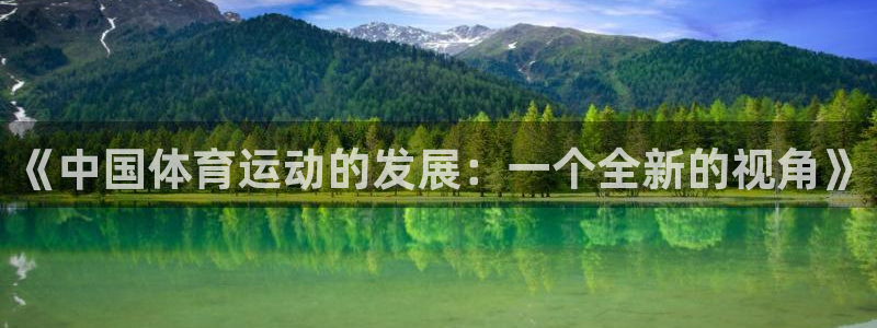火爆体育app官方下载安装最新版本：《中国体育运动的发展：一个全新的视角》